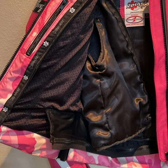 Rocket Girl/Joe Rocket Leather Moto Jacket Sz XS - Picture 2 of 9